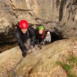 on Mauri e Miki Ferrata Burrone Giovanelli